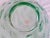 Spanish Starfish Embossed Green Glass Bowls - Set of 5 For Sale In New York - Image 6 of 9