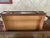 Vintage Georgian Style Mahogany Leather Top Writing Desk For Sale - Image 9 of 11