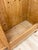 Antique European Pine Wardrobe Two Door Armoire Turned Feet, Natural Wood For Sale - Image 17 of 17