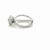 Contemporary David Yurman, 1.24 Carat Round Brilliant Diamond Crossover Cable Engagement Ring, Size 3.75 For Sale - Image 3 of 8