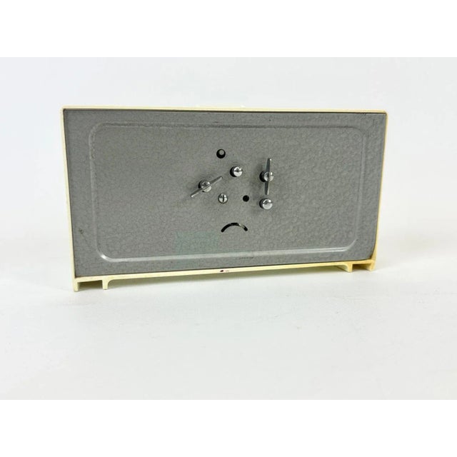 Vintage Diamond Shanghai Alarm Table Clock, 1970s For Sale - Image 9 of 10