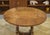 Early 20th Century Circular Oak Table, 1920s For Sale - Image 11 of 13