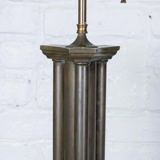 1960s Bronze Egyptian Figurehead Table Lamps - a Pair For Sale - Image 9 of 12