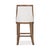This counter stool features a sturdy wooden frame finished in a warm straw wash, providing both durability and a natural,...