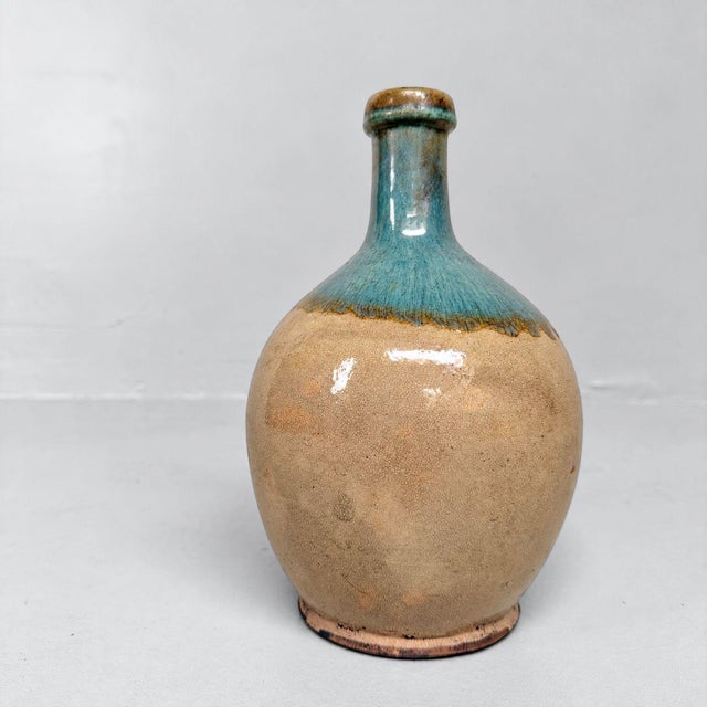 ​Drip Glazed Tokkuri Sake Bottle, Japan, 1950s For Sale - Image 11 of 11