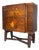 Italian Art Deco Bar Cabinet with Inlaid Doors by Colli, 1940s For Sale