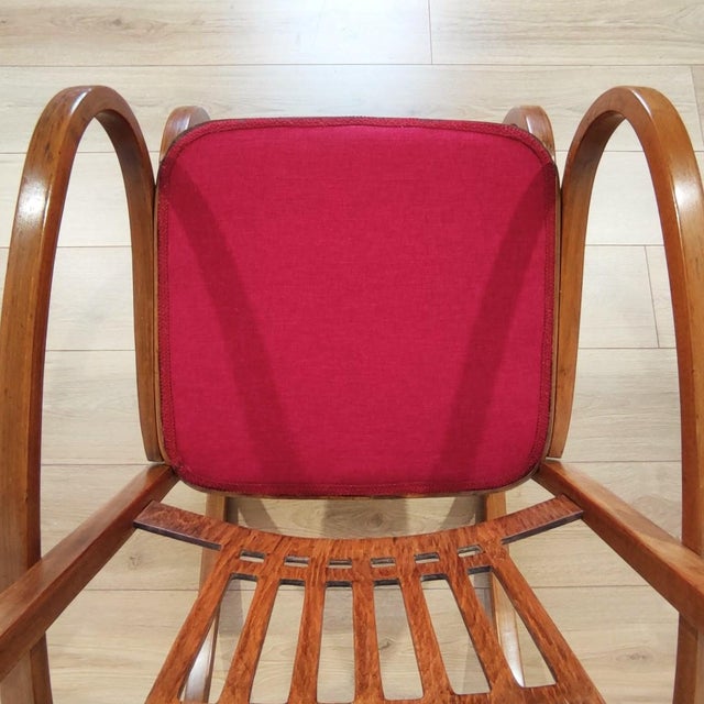 Rocking Chair from Jacob & Josef Kohn, Austria, 1900s For Sale - Image 9 of 12