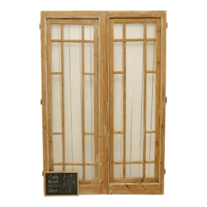 Late 19th Century Double French Glass Doors - a Pair