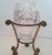 VTG Fifth Avenue 24% Lead Crystal Floral Vase With Brass Pedestal Stand 10" Rare Excellent vintage condition. No visible...