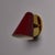 Stilnovo 1960s Stilnovo Perforated Red Metal and Brass Articulating Sconces - a Pair For Sale - Image 4 of 18