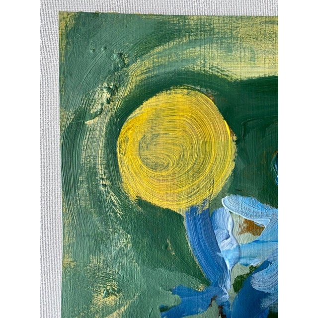 Original Work on Paper-Jardin d'Hiver-Shizico Yi-British Awarded Artist-Impasto-Oil on Paper For Sale - Image 18 of 18