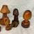 Set of 7 Hand Carved Folk Art Mushrooms For Sale - Image 4 of 10