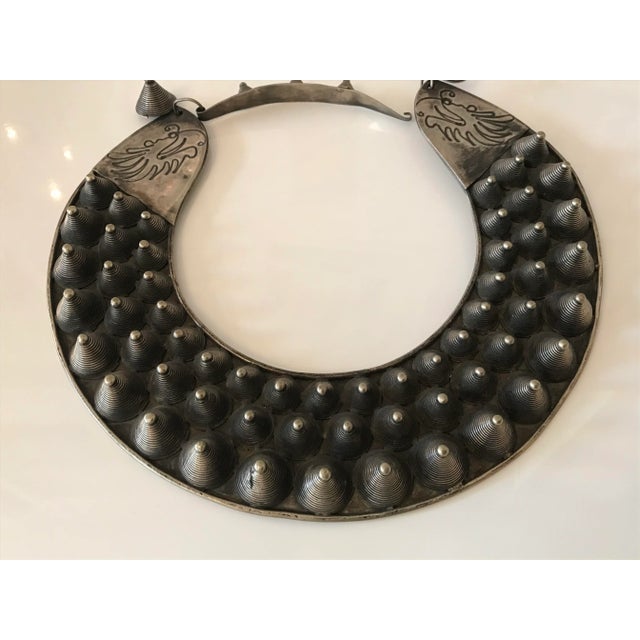 Tribal Miao - Tribe Silver Metal Sculptural Body Adornment For Sale - Image 3 of 8