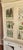 Distressed Antique White French Country Style China Cupboard Hutch With Shelves and Drawers For Sale - Image 4 of 10