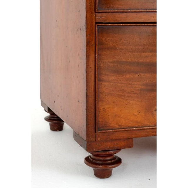 Victorian Pedestal Desk in Mahogany, 1850s For Sale - Image 6 of 9