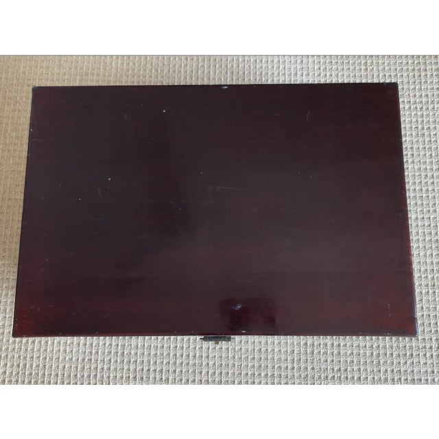 Auburn Antique Chinese Scroll Chest (Trunk) For Sale - Image 8 of 11