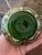 Antique Moser Bohemian Glass Emerald Green Gilded Vase For Sale In Boston - Image 6 of 11