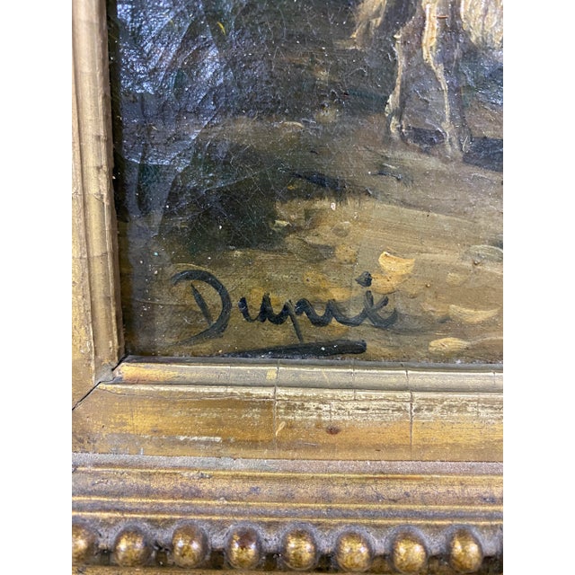 Rustic European Jules Dupré 19th Century French Barbizon School Pastoral Oil Painting, Louvre, Smithsonian, Metropolitan Museum of Art For Sale - Image 3 of 18