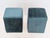 Velvet Ottomans from Sable Interiors, Set of 2 For Sale - Image 12 of 13