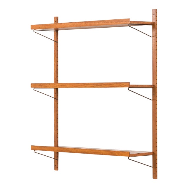 Mid-Century Teak Shelving Unit, Denmark, 1970s For Sale