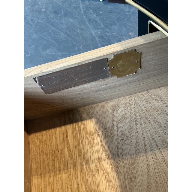 Vintage Hickory Chair Bow Front Chippendale Chest of Drawers - A Pair For Sale - Image 9 of 14