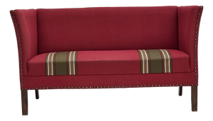 Vintage Danish Two-Seater Sofa in Wool and Ash, 1970s