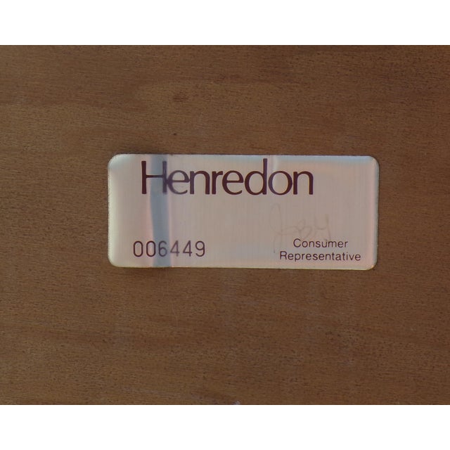 Vintage Neoclassical Style Henredon Chest of Drawers Dresser Server Night Stand For Sale - Image 12 of 13