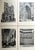 This fabulous and very rare set of 2 folios of oversized Black & White French Gothic Architectural photographs from 1912...