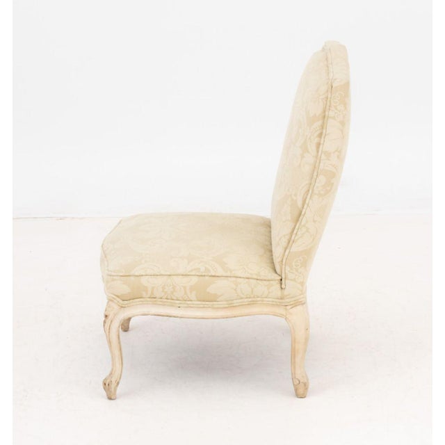 Louis XV Style Silk Upholstered Child's Chair For Sale In New York - Image 6 of 7