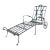 Wrought Iron Salterini Chaise Patio Lounge Chair For Sale