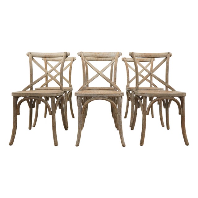 Rh Madeleine Dining Side Chairs (Set of 6) For Sale