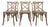 Rh Madeleine Dining Side Chairs (Set of 6) For Sale