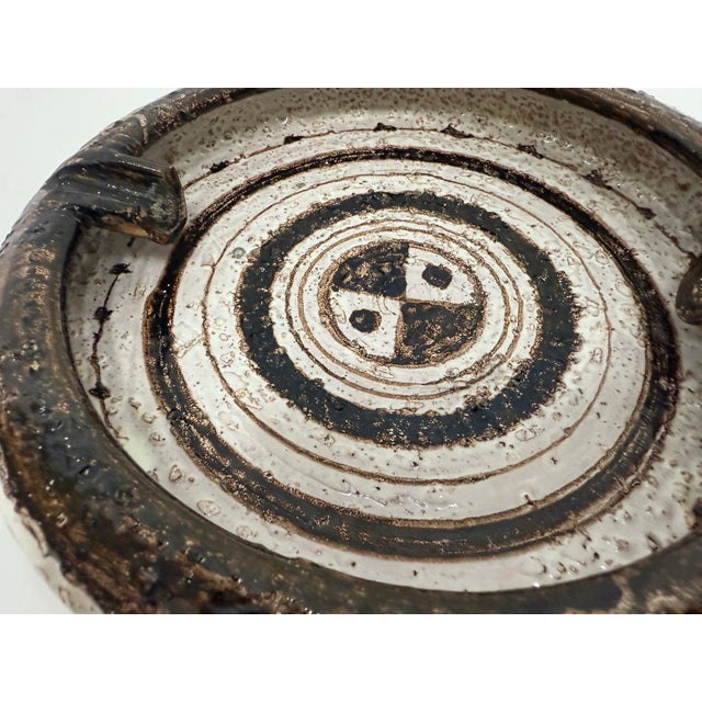 Mid 20th Century Vintage MCM Aldo Londi Italian Glazed Ceramic for Bitossi Studio For Sale - Image 5 of 7