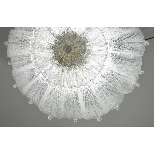 1970s Napoli, Italian Murano Glass Ceiling Light or Flush Mount For Sale - Image 14 of 14