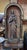 Wooden Devotional Statue Representing the Virgin with the Sorrowful and Immaculate Heart, 1800s For Sale - Image 6 of 9