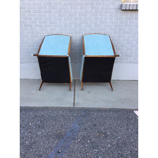 Pair of Model 400 Slipper Chairs for Custom Craft, Circa 1955 Attributed to Paul McCobb For Sale - Image 9 of 12
