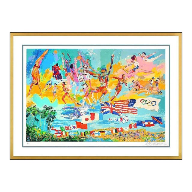 Late 20th Century American Gold, LeRoy Neiman For Sale