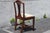 English Pair of Mid 20th Century Mahogany English Dining Room Side Chairs, Newly Upholstered & Restored For Sale - Image 3 of 12