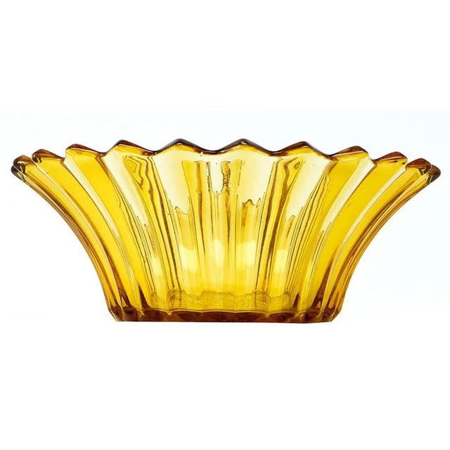 Art Deco Bowl from Val Saint Lambert, Belgium For Sale - Image 3 of 6