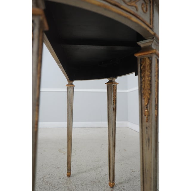 Maitland Smith Italian Neoclassical Console Table For Sale - Image 13 of 14
