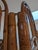 Vintage 6-Panel Bamboo Rattan Folding Room Divider Screen Arched Fan Top 1970's For Sale In Orlando - Image 6 of 10