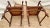 Pair of Antique Jacobean Revival Barley Twist Oak Armchairs Rust & Gold Damask For Sale - Image 13 of 13