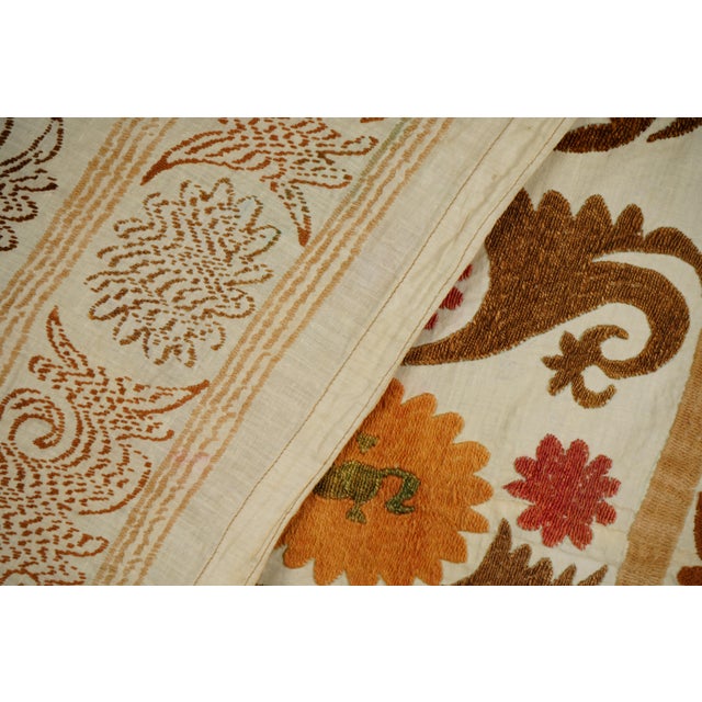 Flower Suzani Tapestry - Wall Decor For Sale - Image 9 of 9