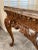 Brown Mid 20th Century Rococo Style Marble Top Console Table For Sale - Image 8 of 13
