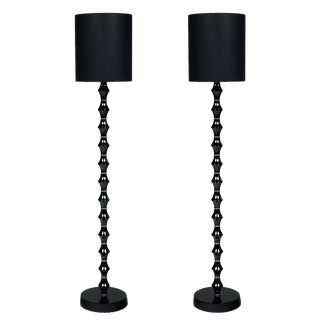 Murano Glass Floor Lamps by a Dona For Sale