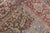 Persian Antique Serapi Rug With All-Over Geometric Design in Gray-Blue and Red For Sale - Image 14 of 14