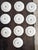 Late 20th Century Set of 10 Anna Weatherley Dinner Plates From the "Mid Summer" & "Flowers of Yesterday " Pattern 10.25" For Sale - Image 14 of 14