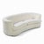 Weiman Mid Century Channeled Crescent Sofa For Sale - Image 9 of 10