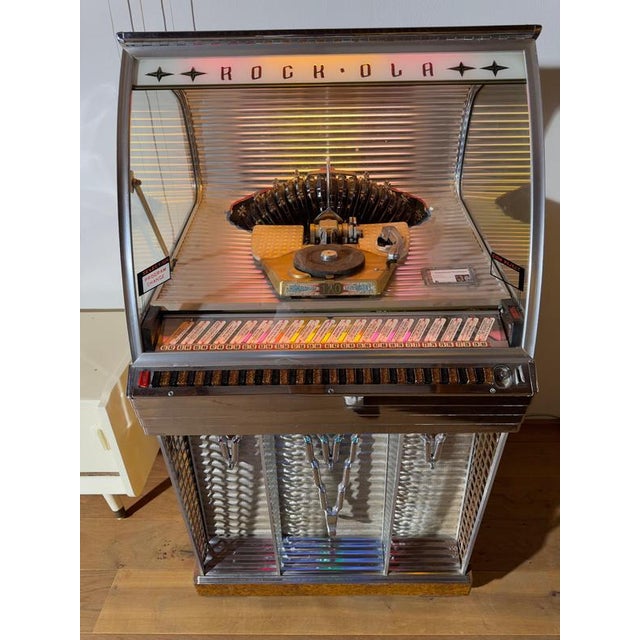 Rock-Ola 1448 Icicle Model Jukebox, 1955 For Sale - Image 11 of 18