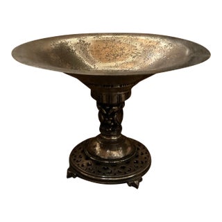 1920s Art Deco Oscar Bach Bronze Tazza For Sale